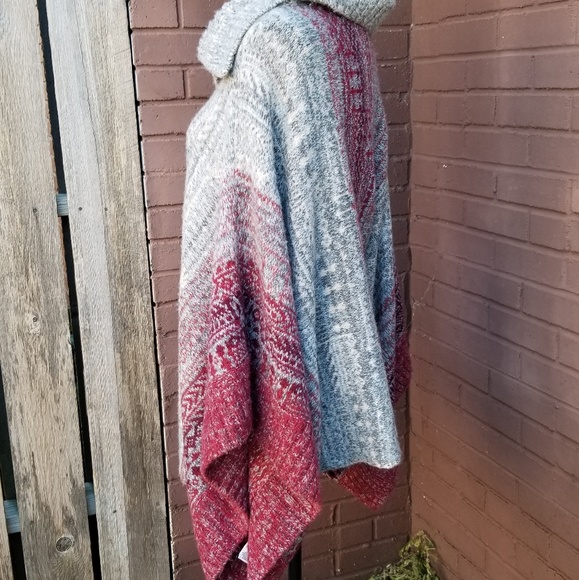 Free People Wool Poncho - Picture 5 of 9